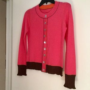 Vintage Colorblock Cardigan